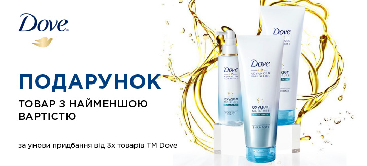 Акція від ТМ Dove